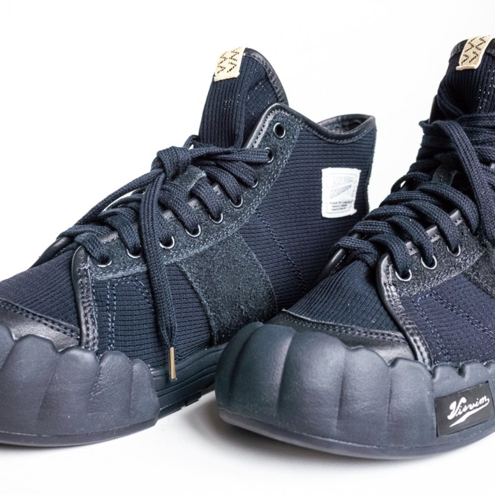 VISVIM - VS LANIER HI/ NAVY/HI-TOP SNEAKER/HANDMADE - Picture 4 of 5